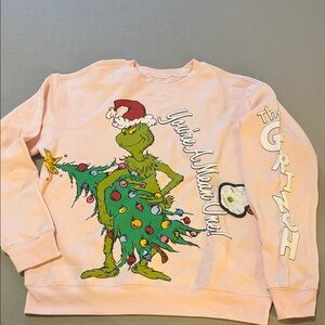 The Grinch Pink Sweatshirt